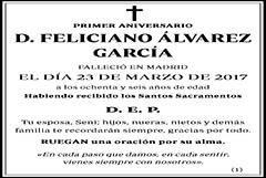 Feliciano Álvarez García